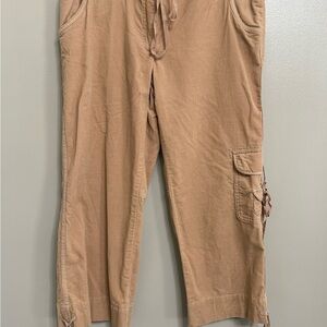 White House Black Market Beige Cotton Pants